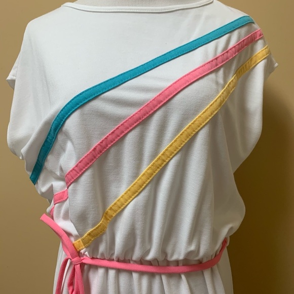 Mari Lynn fashions vintage 80’s dress. Barbie core - Picture 2 of 4